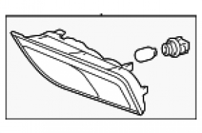 Поворотник правый Lexus GX460 14-18