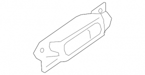 Кнопки управления подсветкой передней панели Nissan Murano z52 15-24