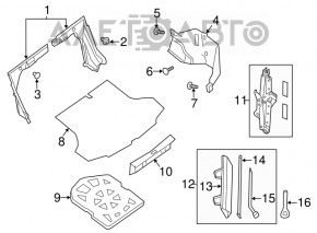 Ручка домкрата Nissan Versa Note 13-19