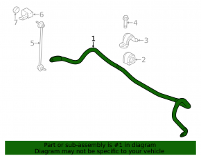 Stabilizator fata Mazda CX-5 22-25 2.5T