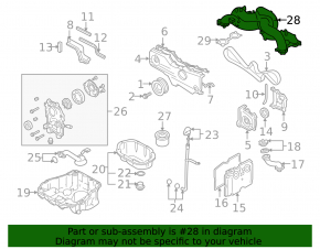 Коллектор впускной Subaru Outback 10-12 2.5