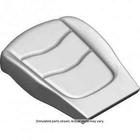 Пассажирское сидение Chevrolet Volt 16- без airbag, ткань черн