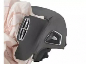 Подушка безопасности airbag коленная водительская левая Lincoln MKX 16-18 черная