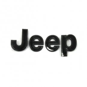 Emblema capotei Jeep Grand Cherokee WK2 13-22 negru lucios