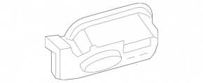 Corpul capacului rezervorului de combustibil Mercedes GLS-class X166 13-19 nou original