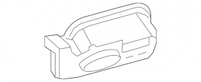 Корпус лючка бензобака Mercedes GLS-class X166 13-19