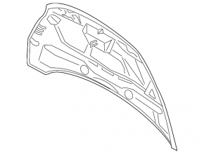 Капот голый Ford C-max MK2 13-18