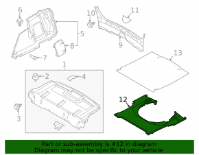 Пенопласт под инструмент Mazda 3 14-18 BM