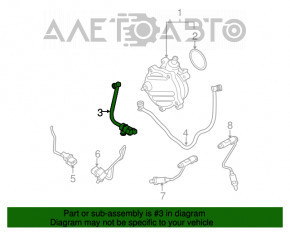 Клапан вентиляции бака BMW X5 E70 07-12 3.0 N55