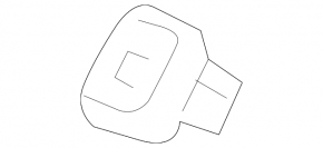 Кнопка открытия лючка бензобака Chevrolet Volt 16-