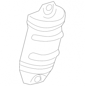 Защита коллектора нижняя Lexus ES330 04-06 ржавчина