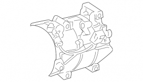 Компрессор кондиционера Lexus GS350 13-15