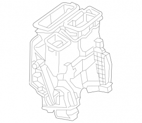 Корпус печки голый кондиционер Mercedes W213 E 17-23