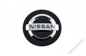 Центральный колпачок на диск Nissan Rogue 14-20 54/50мм черный