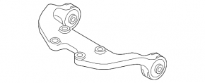 Кронштейн заднего редуктора Mazda CX-7 06-12