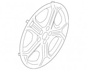 Колпак колесный R17 Ford Escape MK3 13-19 тип3