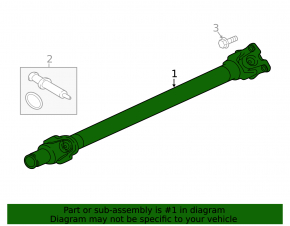 Arbore de transmisie față pentru Land Rover Range Rover Velar 18-26 2.0T