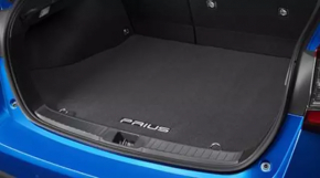 Коврик багажника ткань Toyota Prius 50 16-22 черный