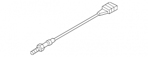 Sonda lambda stânga a doua Audi Q7 16- 3.0T