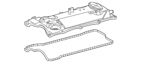 Крышка клапанная Toyota Camry v70 18-20 2.5 A25A-FKS