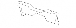 Кронштейн глушителя передний Lexus RX350 16-22