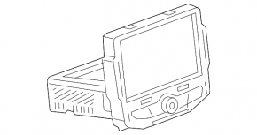 Монитор, дисплей Chevrolet Malibu 16-25