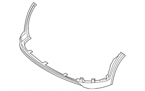 Bara față goală Hyundai Tucson 16-18 pre-restyling partea de jos pentru protecție nouă, neoriginală