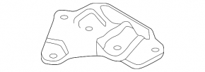 Кронштейн подушки двигателя Nissan Altima 13-18 2.5