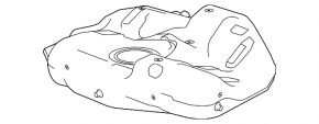 Топливный бак Chevrolet Malibu 13-16