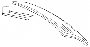 Geam spate portbagaj Audi Q7 4L 10-15