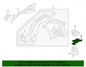 Palet pentru baterie Honda Civic XI FE/FL 22-