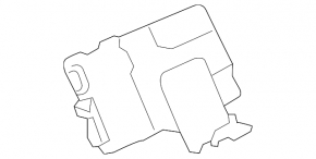 SEAT BELT CONTROL Toyota Avalon 13-18