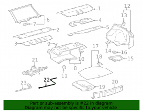 Ручка домкрата Lexus IS250 IS350 06-10