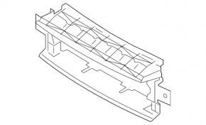 Deflector inferior radiator pentru Land Rover Range Rover Sport 2013-2017 pre-restyling, 3.0, 5.0