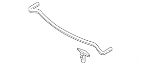 Garnitură capotă spate Mazda CX-9 16-22