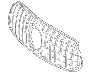 Grilă radiator Mercedes W167 GLE 24-25