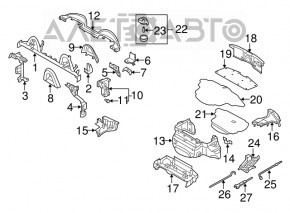 Пенопласт под инструмент Nissan 350z 03-09