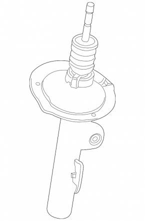 Амортизатор передний левый Ford Explorer 11-12 дорест