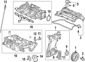 Коллектор впускной Honda CRV 23-26 1.5T