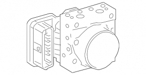 ABS АБС Lexus ES300h 19-19