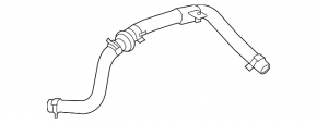 Tub de presiune vacuum Hyundai Santa FE Sport 13-18 2.4