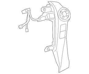 Кнопки управления на руле правые Toyota Prius V 12-14 под дистроник