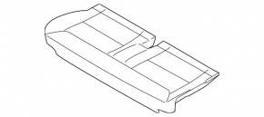 Scaun 2 randuri dreapta Ford Explorer 20-24 piele negru-maro pentru 7 locuri cu incalzire