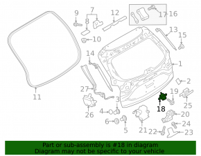 Кнопка открытия багажника наружняя Mazda CX-50 23-26