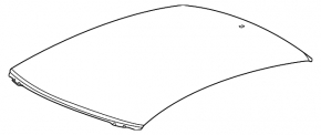 Крыша металл Honda Civic XI FE/FL 22-26 5d без люка