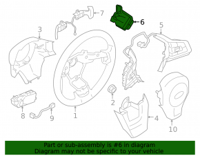 Кнопка подогрева руля Subaru Forester 25-26