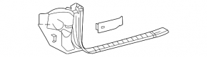 Накладка порога внутренняя передняя левая Mercedes W167 GLE 350 450 20-26 черная, царапины