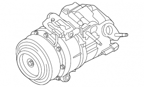 Компрессор кондиционера Ford Edge 15-18 3.5