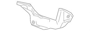 Защита выпускного коллектора Mazda 3 19-26 2.5 нижняя часть