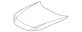 Капот голый Lexus ES350 07-12
